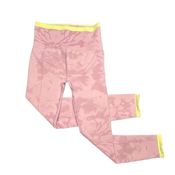 Free People Think Twice Leggings High Rise PINK New XS S - Picture 13 of 15